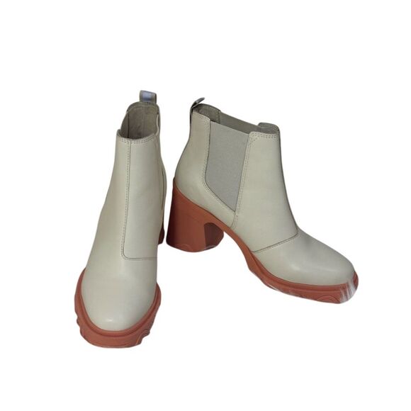 Sorel Women's Brex Platform Boot White Slip On Size 9 NWOT - Picture 6 of 15